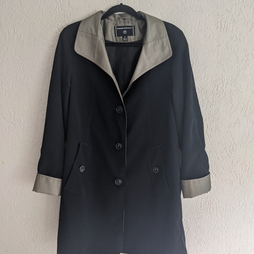 Portrait Trench Coat